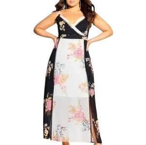 floral maxi dress flowy Florescence Maxi Dress